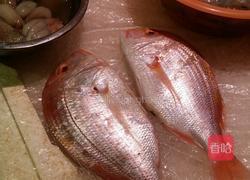 蒸红鲷鱼的做法图解1