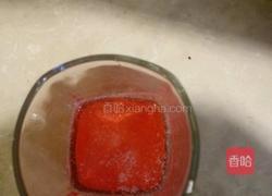 玫瑰红豆奶茶的做法图解3