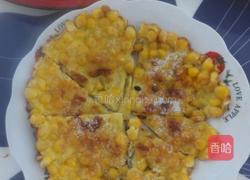 玉米粒鸡蛋饼的做法图解5