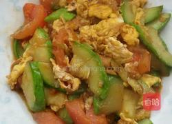 西葫芦炒西红柿的做法图解8