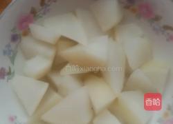 大白萝卜氽丸子。的做法图解6