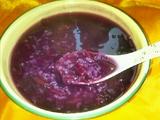 蜂蜜紫薯糯米粥的做法[图]