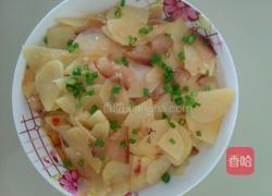 川味腊肉土豆片的做法图解7