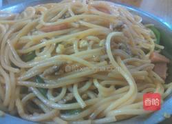 火腿肉酱煮意粉的做法图解10