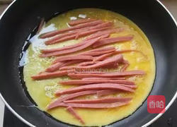 火腿奶酪鸡蛋卷的做法图解8