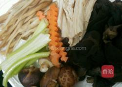 五彩罗汉斋的做法图解1