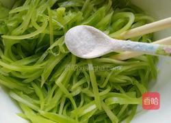 凉拌莴苣的做法图解4