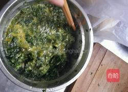 荠菜煎鸡蛋的做法图解3