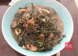 辣椒叶炒肉片的做法图解6