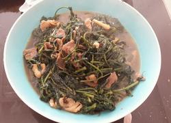 辣椒叶炒肉片