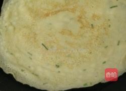 香葱鸡蛋煎饼卷凉拌菜的做法图解4