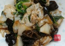 扒木耳白菜的做法图解4