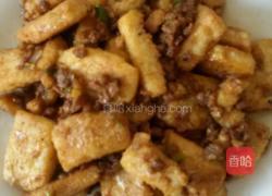 肉末家常豆腐的做法图解5
