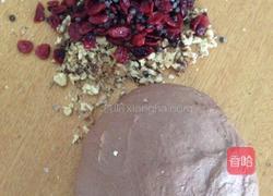 全麦核桃巧克力软欧的做法图解2