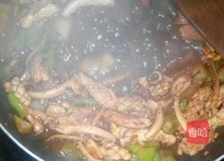 辣酱鱿鱼的做法图解4