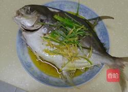 蒸黄鲳鱼的做法图解6