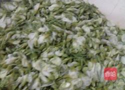洋槐花菜的做法图解1