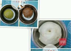 三色車輪麵包的做法图解3