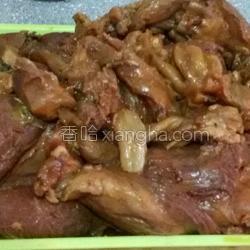 酱牛肉，酱牛蹄筋。的做法[图]