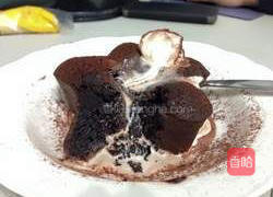 爆浆蛋糕的做法图解6