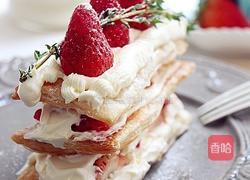  草莓拿破仑的做法图解6