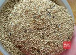 烤芝麻饼。的做法图解3