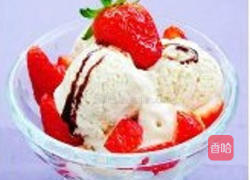 草莓冰淇淋的做法图解5