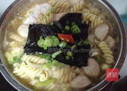 通心粉大酱汤的做法图解3