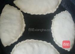 香菇，韭菜烙荷叶饼。的做法图解10