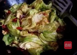 干锅手撕包菜的做法图解5