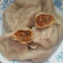 羊肉胡萝卜饺子。的做法[图]
