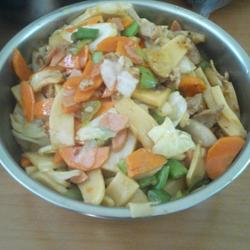 炒黄果（炒年糕）的做法[图]