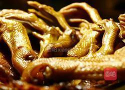 卤鸭掌的做法图解4