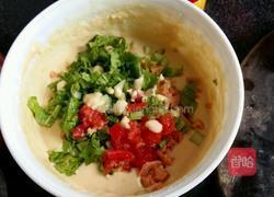 玉米火腿蔬菜饼的做法图解3