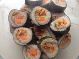 香辣金针菇紫菜包饭的做法[图]