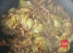 少油炒圆茄。的做法图解8