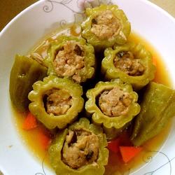 苦瓜酿肉的做法[图]