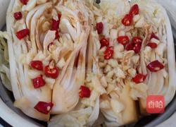 蒜蓉娃娃菜蒸粉丝的做法图解4