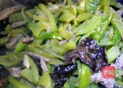 青笋炒羊肝的做法图解5