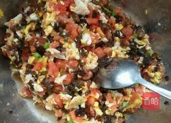 西红柿水晶蒸饺。的做法图解5