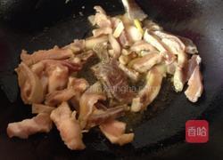 咸肉烧刀豆的做法图解3