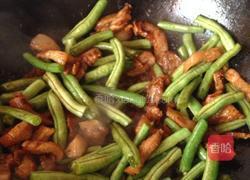 咸肉烧刀豆的做法图解4