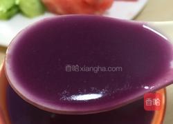 紫薯糯米羹的做法图解2