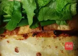 Illustration of how to make bean dregs pancakes 7