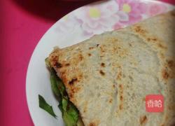 豆渣煎饼的做法图解10