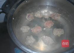 小白菜牛肉丸子汤的做法图解5