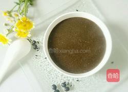 黑米黑豆黑芝麻糊的做法图解4
