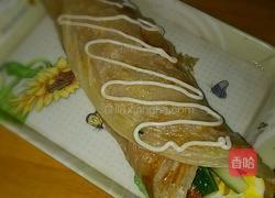 快餐手抓饼的做法图解3