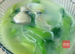 蛤蜊芥菜心汤的做法图解9