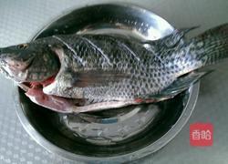 剁椒蒸罗非鱼的做法图解1